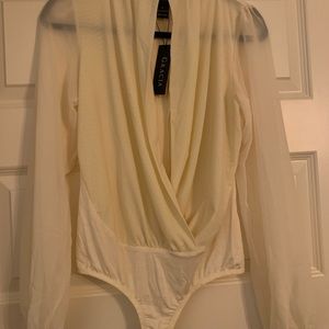 Cream Bodysuit